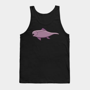 Purple Placoderm Tank Top